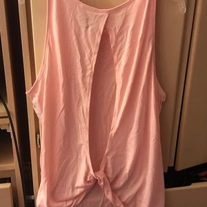 Pink Workout Tank Top